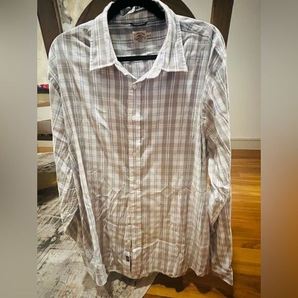 Faherty men’s performance plaid shirt size XXL - Picture 3 of 10